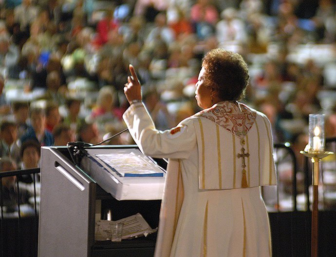 Bishop Shamana Preaches