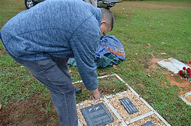 Pastor points out graves