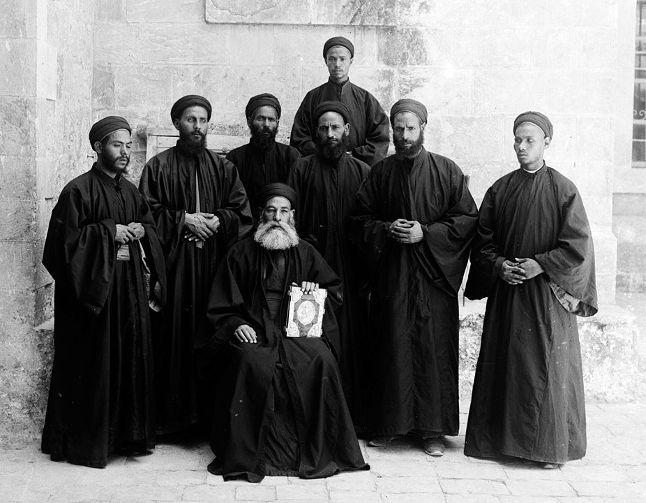 Coptic monks