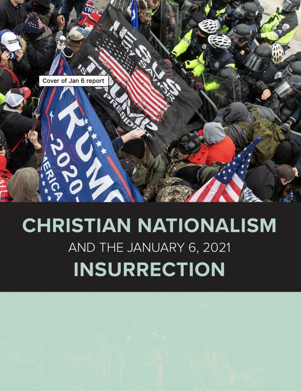 Christian Nationalist Report Cover