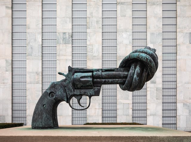 Gun Violence Sculpture 2