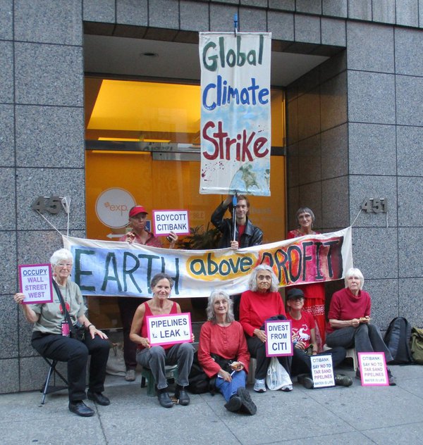 SF Banks Climate Strike