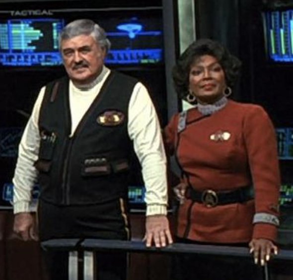 Uhura and Scotty