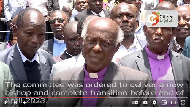 Retired Bishop Leads Kenyan Ouster