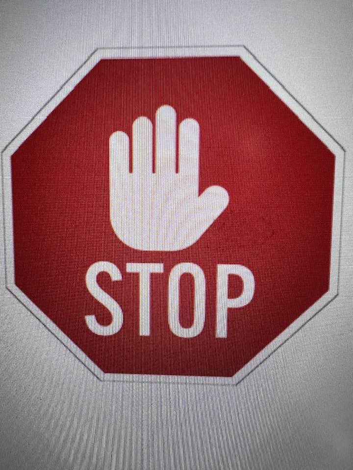Stop hand