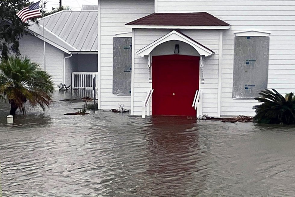 <i>Cedar Key UMC Flooded</i>