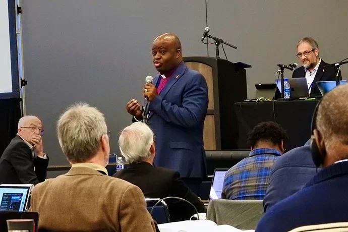 African Bishop Speaks to Committee