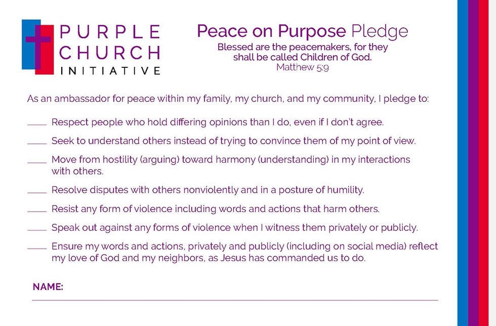 Peace Pledge