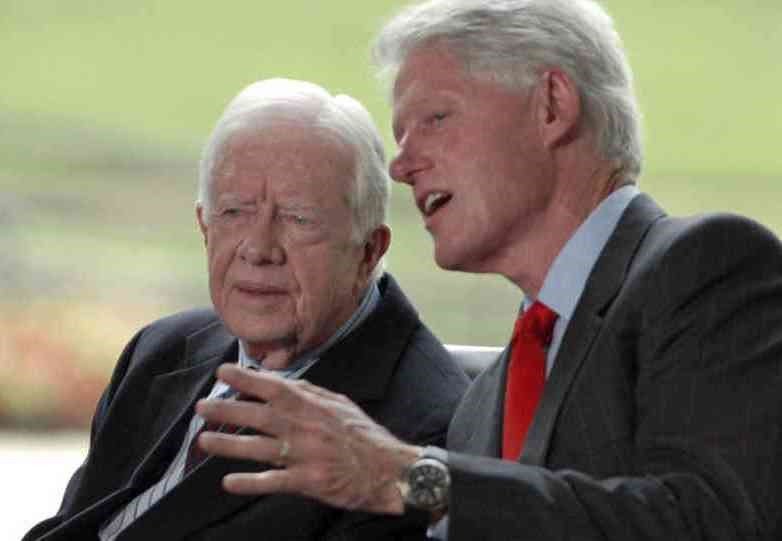 Carter and Clinton