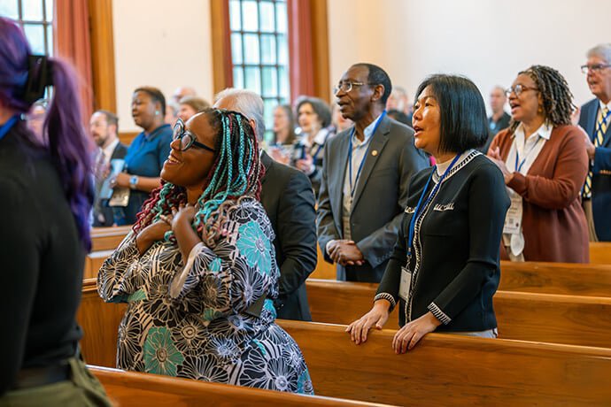 Directors, Staff Join in Worship