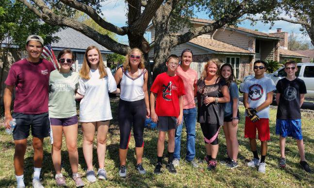 Corpus Christi Youth Clean Up