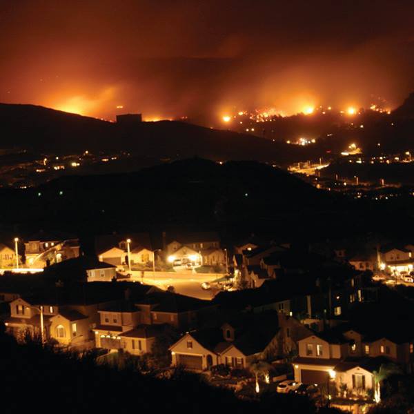 Northern California wildfire