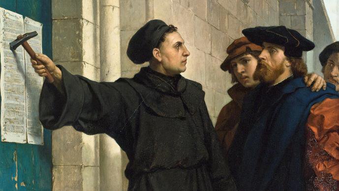 95 Theses Painting