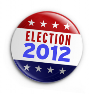 Election 2012 button