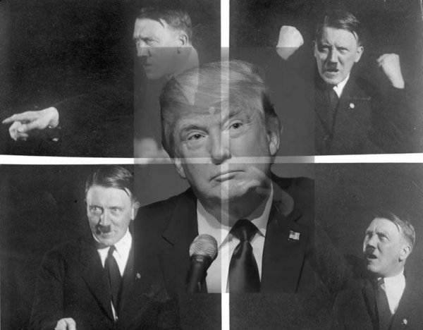 Trump over Hitler