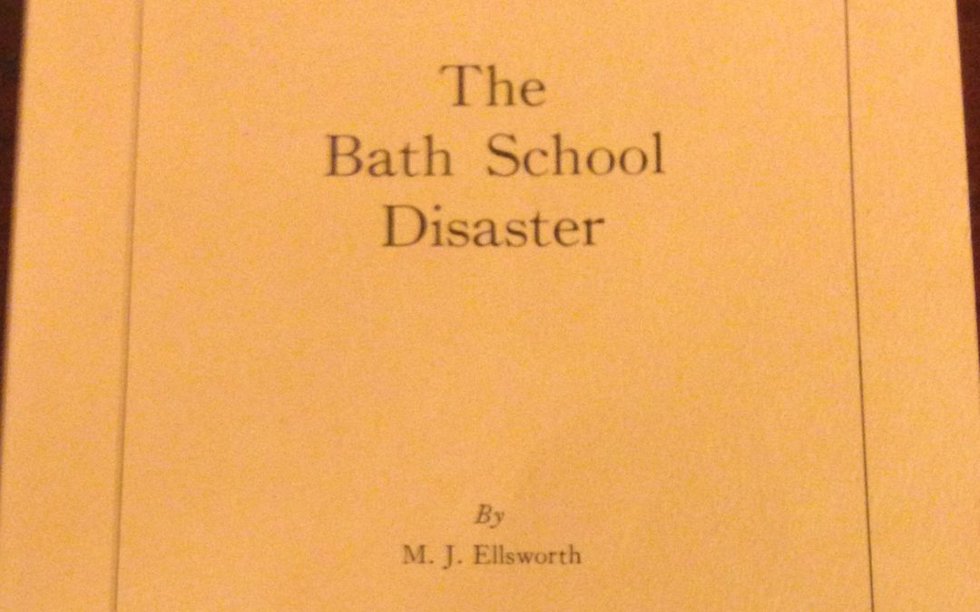 Bath School Disaster
