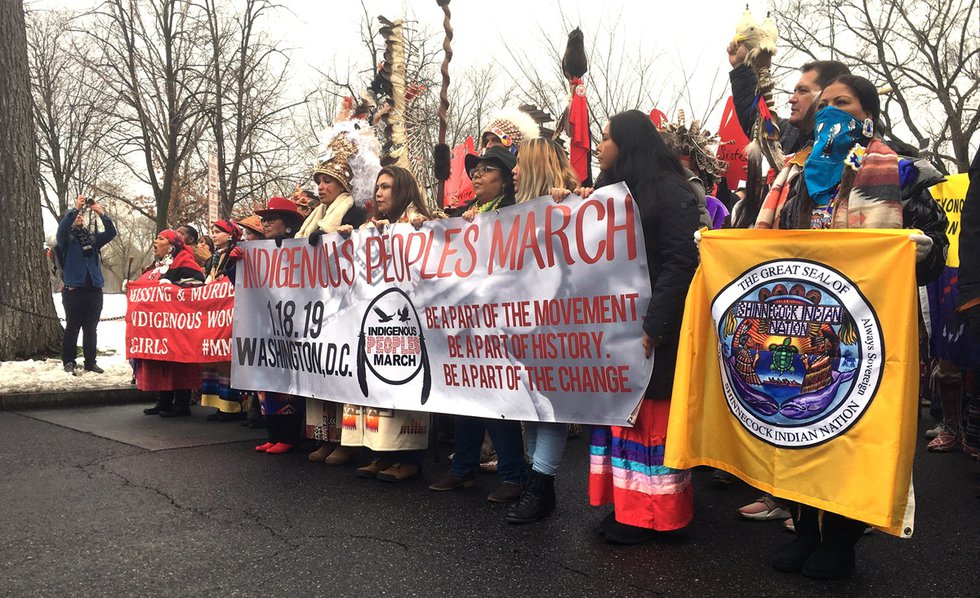 Indigenous People's March 1