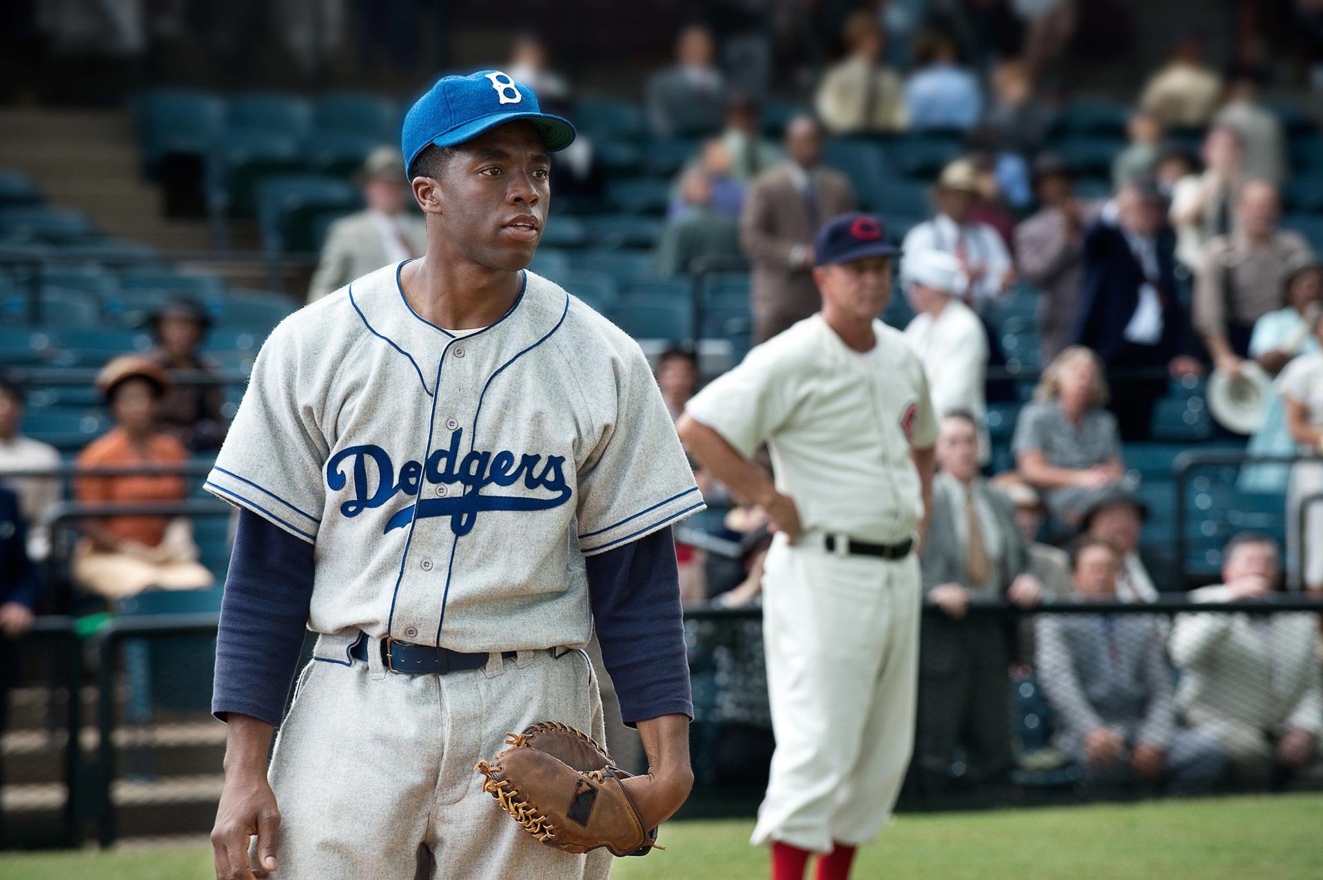 Remembering Jackie Robinson's historic play breaking the color