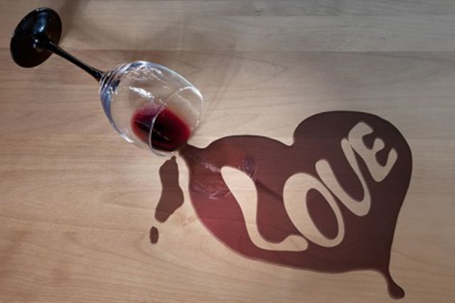 Wine Spill Love