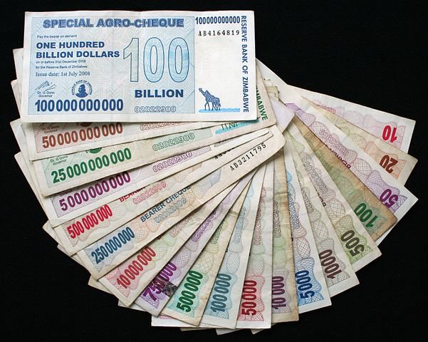 Zimbabwe dollars