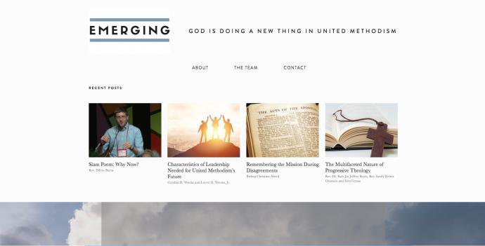 Emerging website