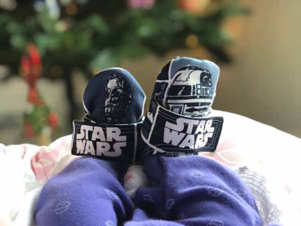 Star Wars baby shoes