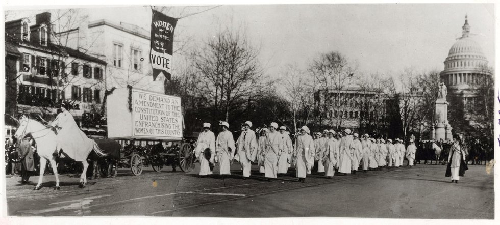 Suffrage parade