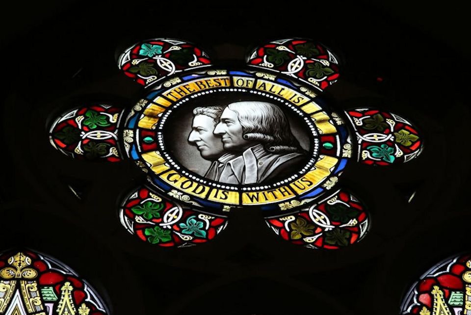 Wesley Brothers Stained Glass