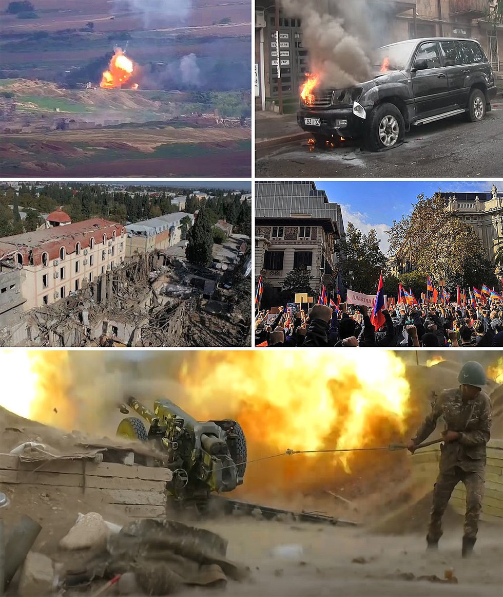 Armenia War Collage